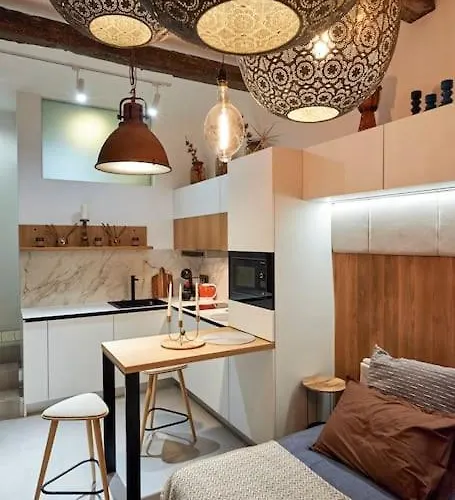 In The Center Of Next To The *