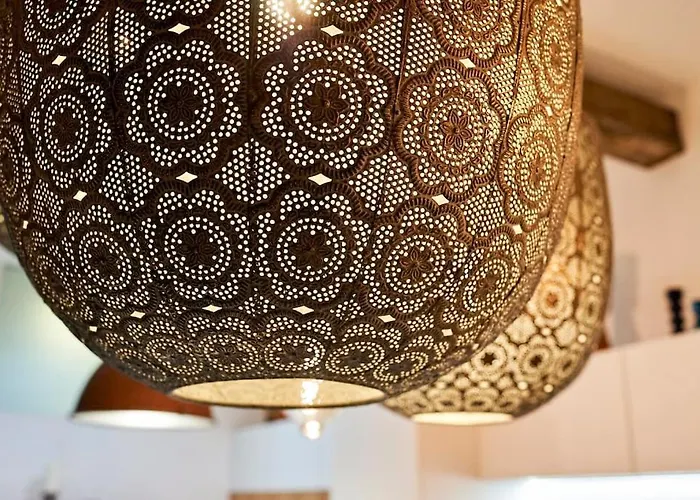 In The Center Of Next To The *